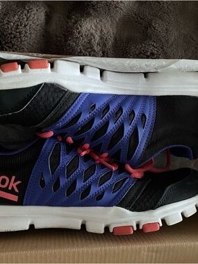Reebok Black, Purple & Pink Performance Sneakers